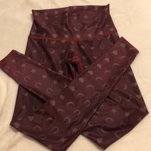 Teeki leggings in color plum
